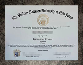 purchase fake William Paterson University of New Jersey degree