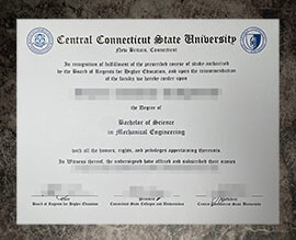purchase fake Central Connecticut State University degree