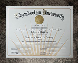 purchase fake Chamberlain University degree