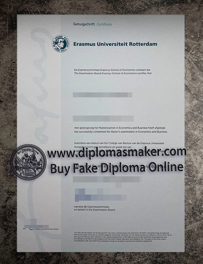 purchase fake Erasmus Universiteit Rotterdam diploma