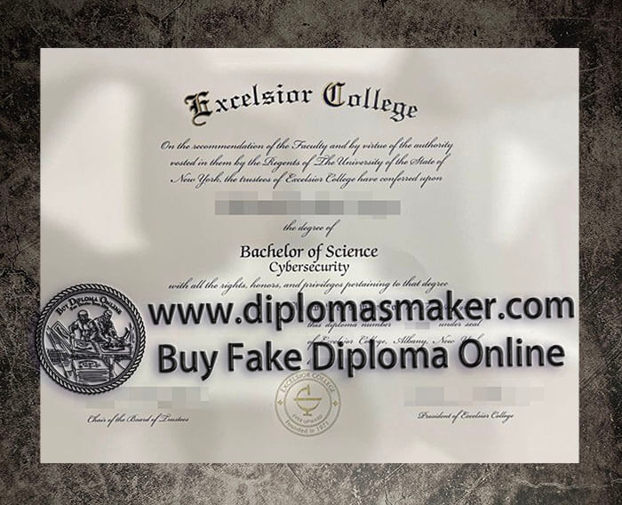 purchase fake Excelsior College diploma