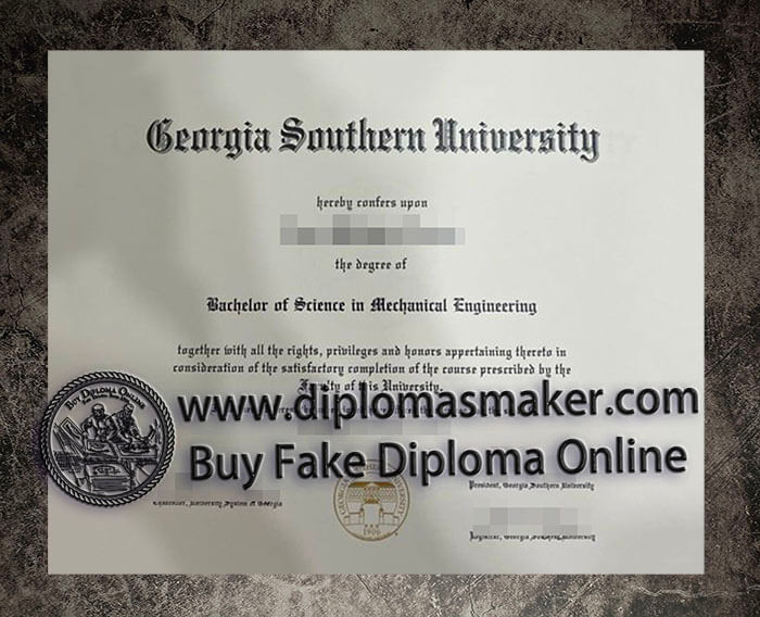 purchase fake Georgia Southern University diploma