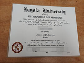 purchase fake Loyola University Chicago degree