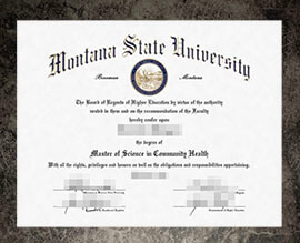 purchase fake Montana State University degree