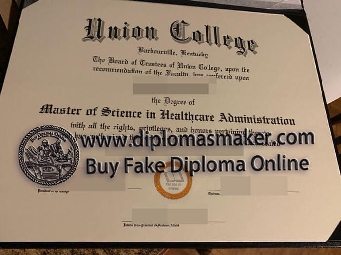 buy fake Union College degree