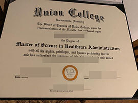 purchase fake Union College degree