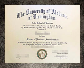 purchase fake University of Alabama at Birmingham degree