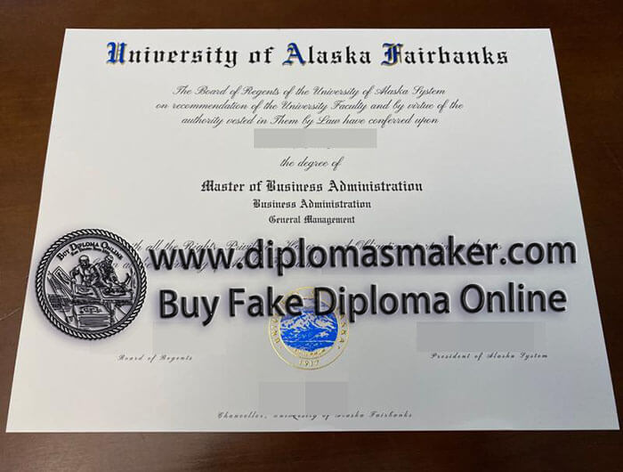 purchase fake University of Alaska Fairbanks diploma