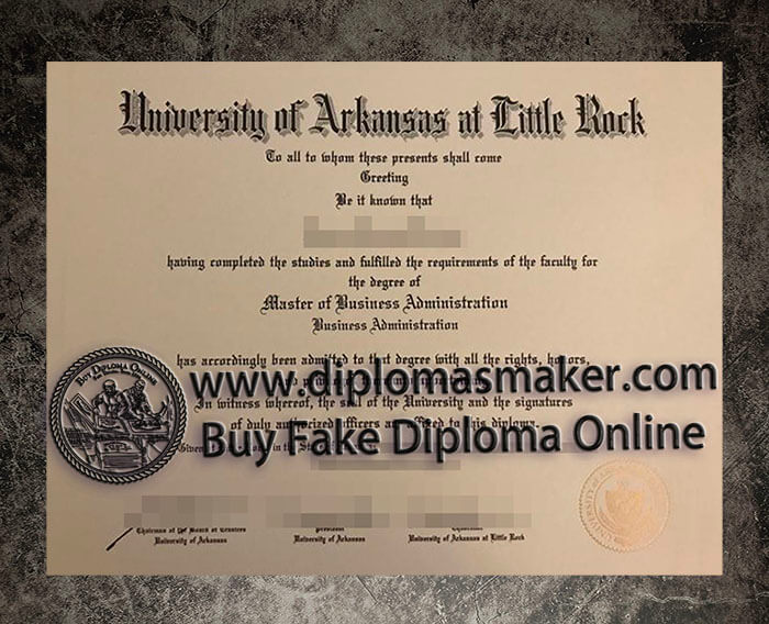 purchase fake University of Arkansas at Little Rock diploma