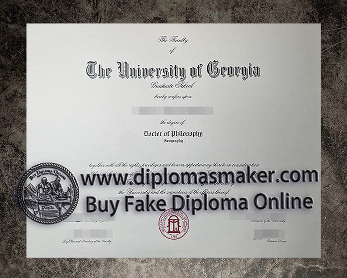 purchase fake University of Georgia diploma
