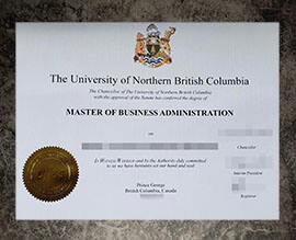 purchase fake University of Northern British Columbia degree