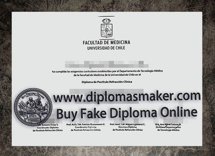 purchase fake Facultad de Medicina Universidad de Chile degree