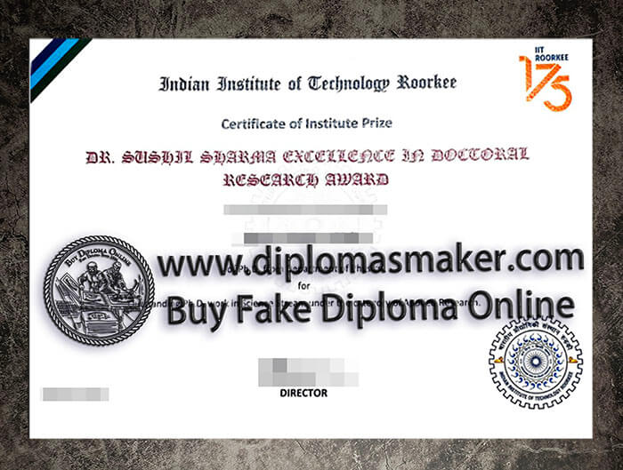 purchase fake Indian Institute of Technology Roorkee diploma