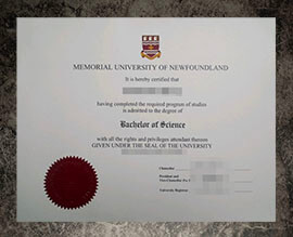 purchase fake Memorial University of Newfoundland degree