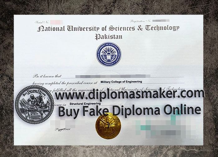 purchase fake National University of Sciences & Technology Pakistan diploma
