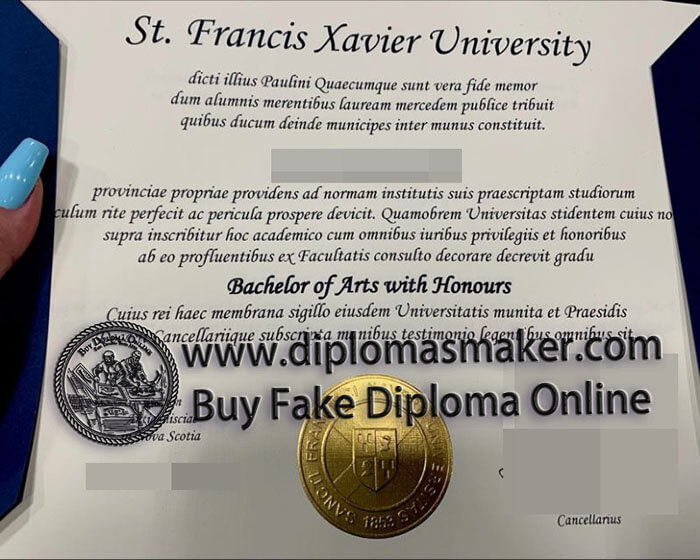purchase fake St, Francis Xavier University diploma