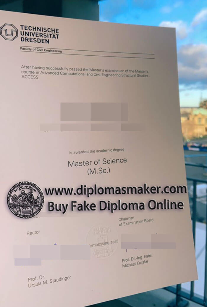 purchase fake Technische Universität Dresden diploma