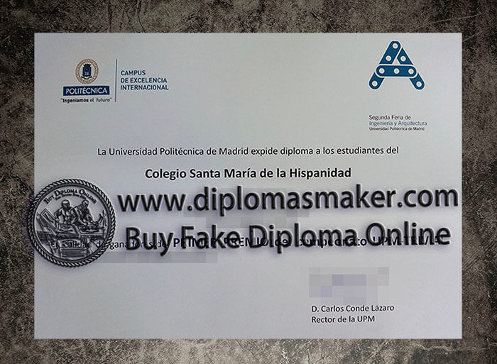 purchase fake Universidad Politécnica de Madrid degree