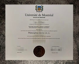 purchase fake Université de Montréal degree