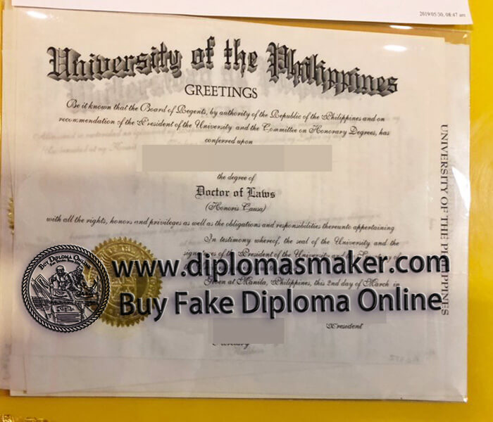 purchase fake University of the Philippines diploma
