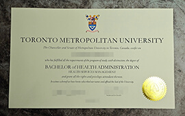 purchase realistic Toronto Metropolitan University degree
