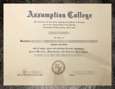 purchase realistic Assumption College degree