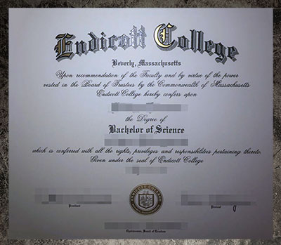 purchase realistic Endicott College degree