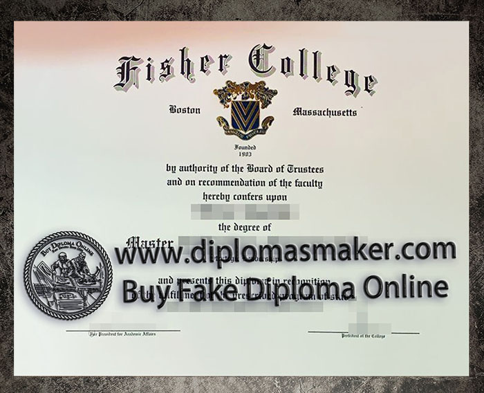 purchase realistic Fisher College diploma