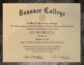 purchase realistic Hanover College degree