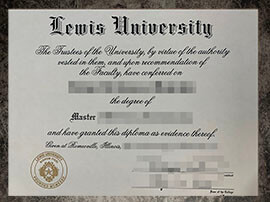 purchase realistic Lewis University degree