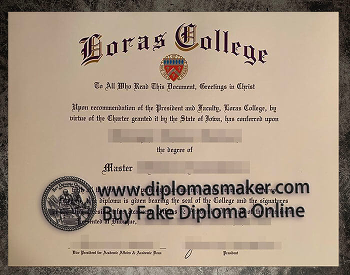 purchase realistic Loras College diploma