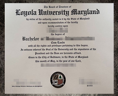 purchase a realistic Loyola University Maryland degree