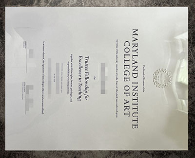 purchase realistic Maryland Institute College of Art degree