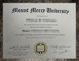 purchase realistic Mount Mercy University degree