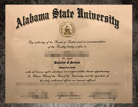 purchase realistic Alabama State University degree