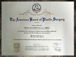 purchase realistic American Board of Plastic Surgery degree