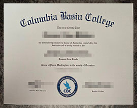 purchase realistic Columbia Basin College degree