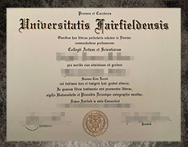 purchase realistic Universitatis FairfieldnSis degree