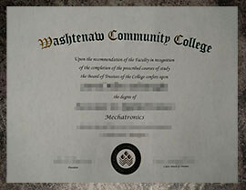 purchase realistic Washtenaw Community College degree