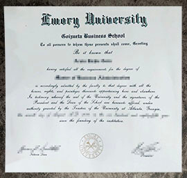 purchase realistic Emory University degree