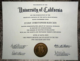 purchase realistic UC Santa Cruz degree