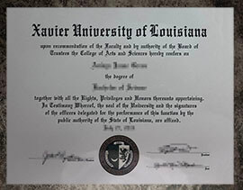 purchase realistic Xavier University of Louisiana degree