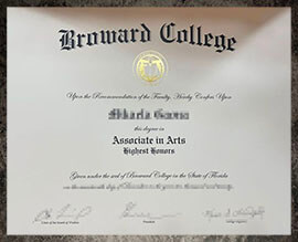 purchase realistic Broward College degree