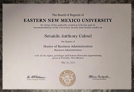 purchase realistic Eastern New Mexico University degree