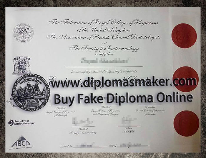 purchase realistic Federation of Royal College of Physicians certificate