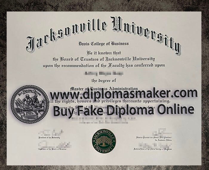 purchase realistic Jacksonville University diploma