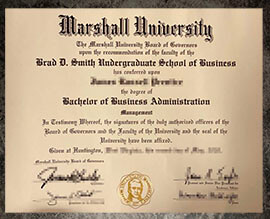 purchase realistic Marshall University degree