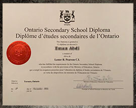 purchase realistic Ontario Secondary School degree