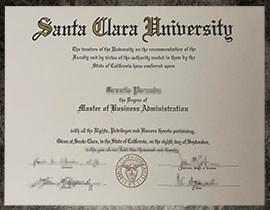 purchase realistic Santa Clara University degree