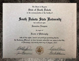 purchase realistic South Dakota State University degree